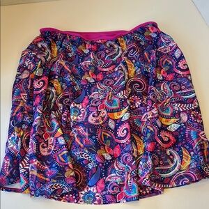 Colorful Paisley Women's Skort
